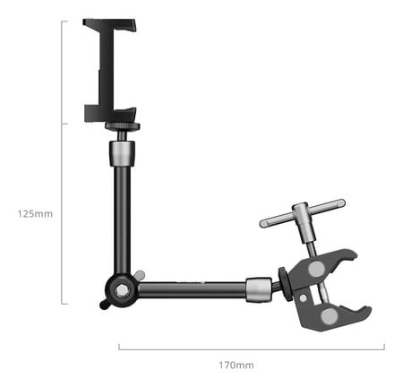 SmallRig 5326 stojak na telefon Czarny