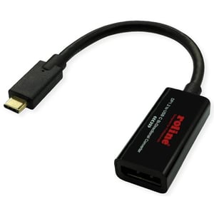 ROLINE 11.04.5957-10 Externe USB-Grafikkarte 3840 x 2160 px Schwarz