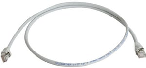 Telegärtner Cat.7 MP8 FS 600 LSZH 1,5 m nätverkskabel Grå 1,5 m