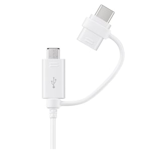 Samsung EP-DG930 USB-Kabel USB 2.0 1,5 m USB A – USB C/Micro-USB B Weiß