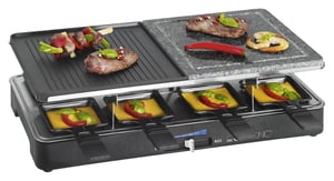 Clatronic RG 3518 raclettegrill 1400 W Svart