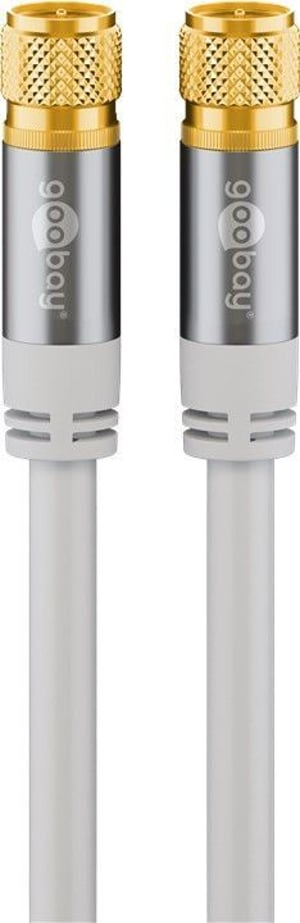 Wentronic 70606 kabel koncentryczny 3 m F Biały