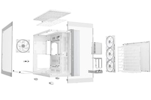 be quiet! LIGHT BASE 900 DX White Full Tower Biały