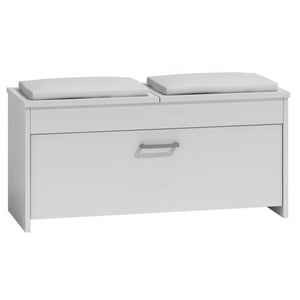 Topeshop ROMA CABINET WHITE Closed Shoe Organizer White