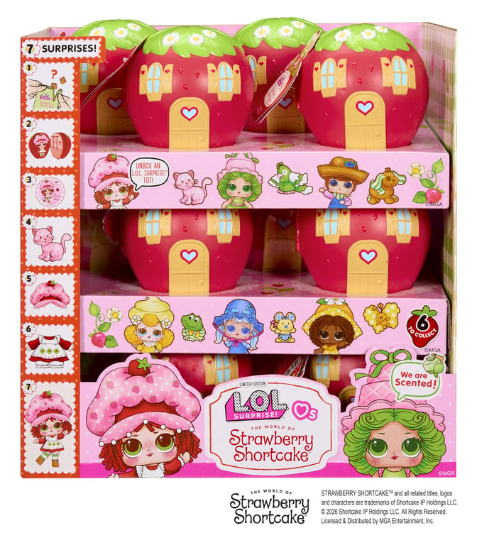 L.O.L. Surprise! Loves Strawberry Shortcake Tots
