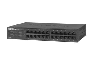 NETGEAR GS324 Icke-hanterad Gigabit Ethernet (10/100/1000) Svart