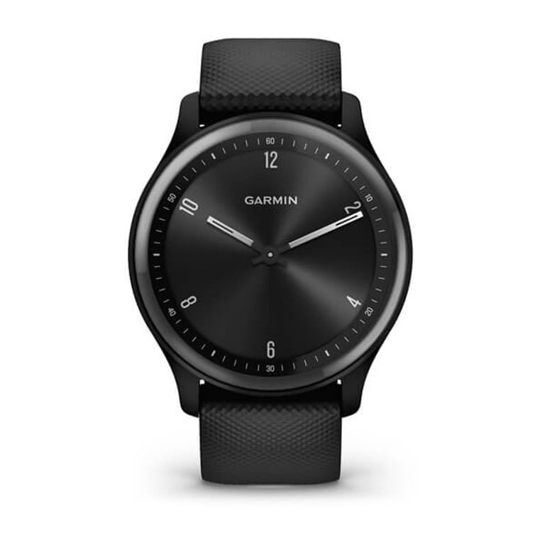 фото Смарт-годинник Garmin Vivomove Sport Black Case and S. Band w. Slate Accents (010-02566-00)