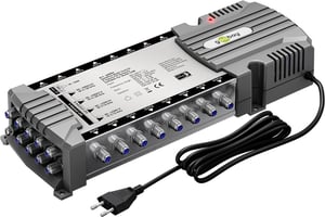 Goobay 64884 Satellitensignal-Multischalter, 9 Eingänge, 16 Ausgänge.