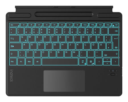 Inateck KB05114 QWERTZ Bluetooth Czarny
