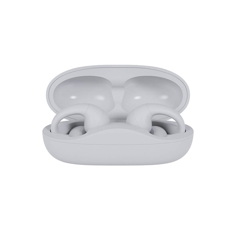 Happy Plugs Clip langattomat kuulokkeet, valkoinen