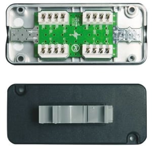 Telegärtner J00060B0069 Cat7-Netzwerk-Anschlussdose, schwarz