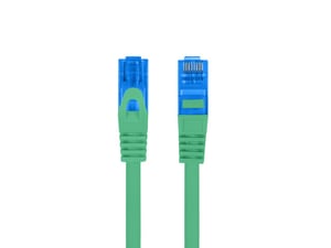 Lanberg PCF6A-10CC-0500-G nätverkskabel Grön 5 m Cat6a S/FTP (S-STP)