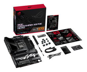 ASUS ROG CROSSHAIR X870E HERO AMD X870E Gniazdo AM5 ATX