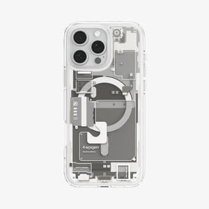 Spigen Ultra Hybrid Zero One (MagFit) pokrowiec na telefon komórkowy 16 cm (6.3") Tytan, Przezroczysty, Biały