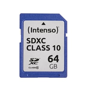 Intenso 3411490 flashminne 64 GB SDXC klass 10