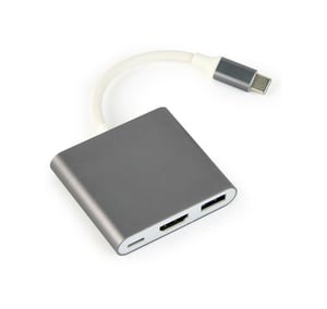 Gembird A-CM-HDMIF-02-SG External USB Graphics Card 3840 x 2160 px Gray