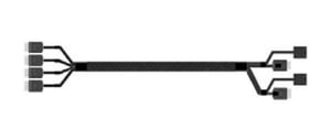 Intel A2U4PSWCXCXK1 kabel SAS 0,755 m Czarny