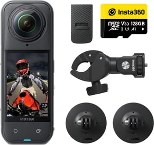 Insta360 X5 Motorcycle Bundle aparat do fotografii sportowej 72 MP 8K Ultra HD 25,4 / 1,28 mm (1 / 1.28") Wi-Fi 500 g