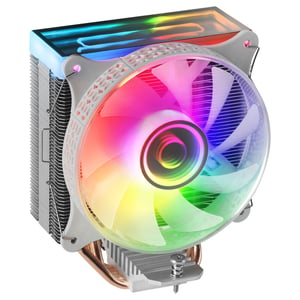 Mars Gaming MCPU-VR All-in-One-Flüssigkeitskühler für Prozessoren, 12 cm, weiß, 1 Stück.