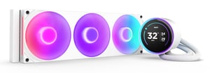 NZXT Kraken Elite 360 RGB All-in-One-Flüssigkeitskühler für den Prozessor 12 cm Weiß 1 szt.