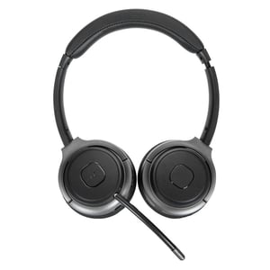 Targus AEH104GL Headphones/Headset Wired and Wireless Headband Calls/Music USB Type-C Bluetooth Black