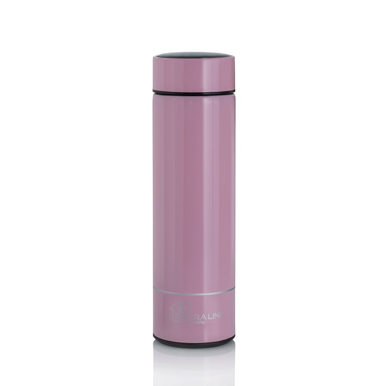 Extralink Kubek termiczny Smart Travel Mug Różowy Termos z wyświetlaczem LED