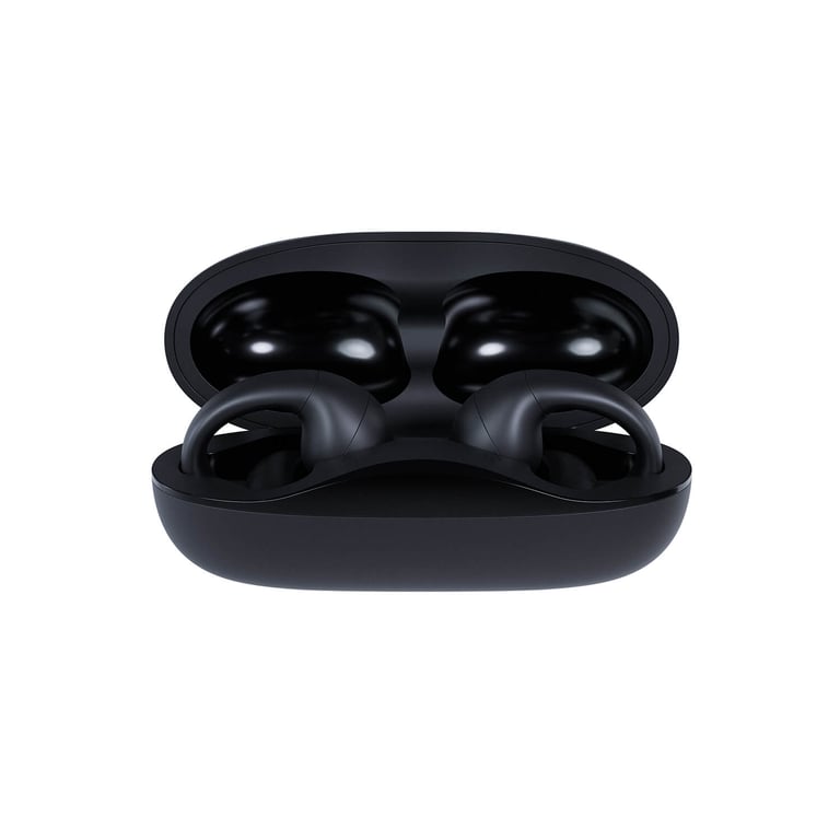 Happy Plugs Clip langattomat kuulokkeet, musta