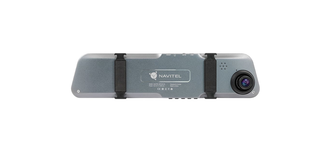Navitel MR155 NV rejestrator Full HD Bateria, Zapalniczka Szary