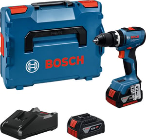 Bosch GSR 18V-65 Professional 2100 RPM Klucz 1,06 kg Czarny, Niebieski
