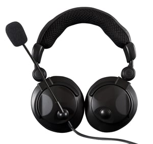 Modecom MC-826 Zestaw słuchawkowy Przewodowa Opaska na głowę Połączenia/muzyka Czarny