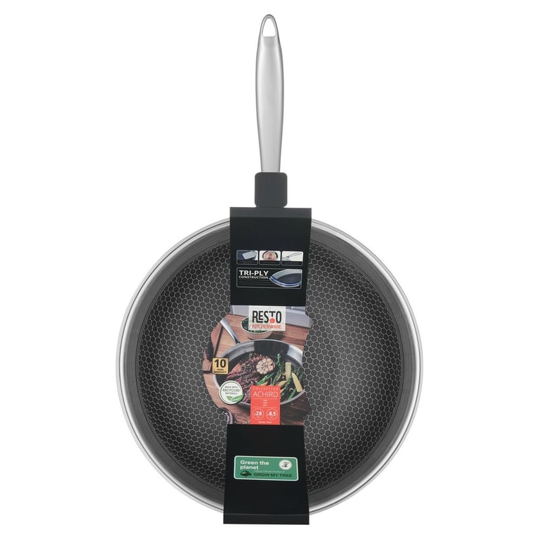 Resto Kitchenware 95349 patelnia Wok/Patelnia do mieszania Okrągły