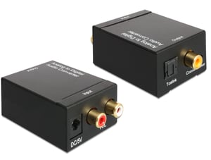 DeLOCK 62443 Audio-Konverter, schwarz