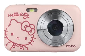 Yashica DZ-100 Compact 44 MP Camera, Pink