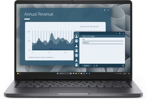 DELL Pro 14 PC14255 AMD Ryzen™ 5 220 Laptop 35,6 cm (14") Full HD+ 16 GB DDR5-SDRAM 512 GB SSD Wi-Fi 6E (802.11ax) Windows 11 Pro Czarny