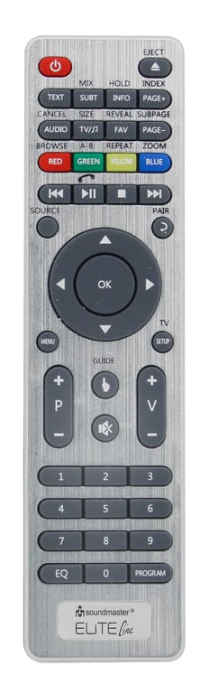 Soundmaster KTD1020SI odtwarzacz DVD/Blu-ray Odtwarzacz CD HiFi Srebrny