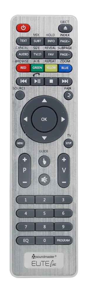 Soundmaster KTD1020SI odtwarzacz DVD/Blu-ray Odtwarzacz CD HiFi Srebrny