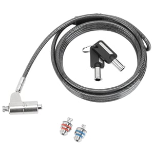 Targus ASP85GL Kabelhalterung, silber, 2 m