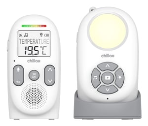 Chillax CB360 Elektryczna niania DECT 120 kan. Biały