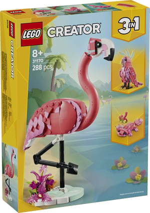 LEGO Creator Dzikie zwierzęta: różowy flaming