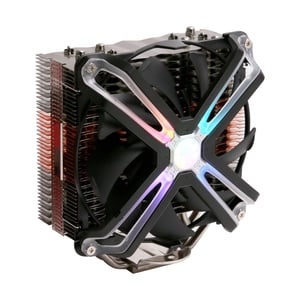 Zalman CNPS17X PC-Kühlsystem Prozessorkühler/Lüfter 14 cm Schwarz, Grau