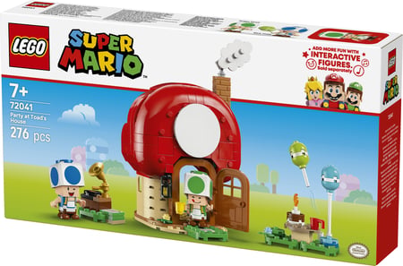 LEGO Super Mario Toad i domówka