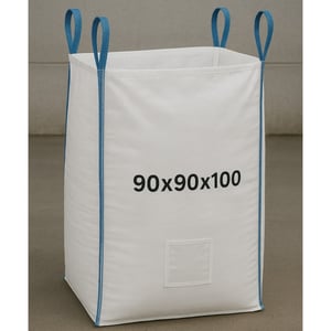 Extralink BIG BAG U+2 90X90X100CM 1000KG 800 l 1 szt. Biały