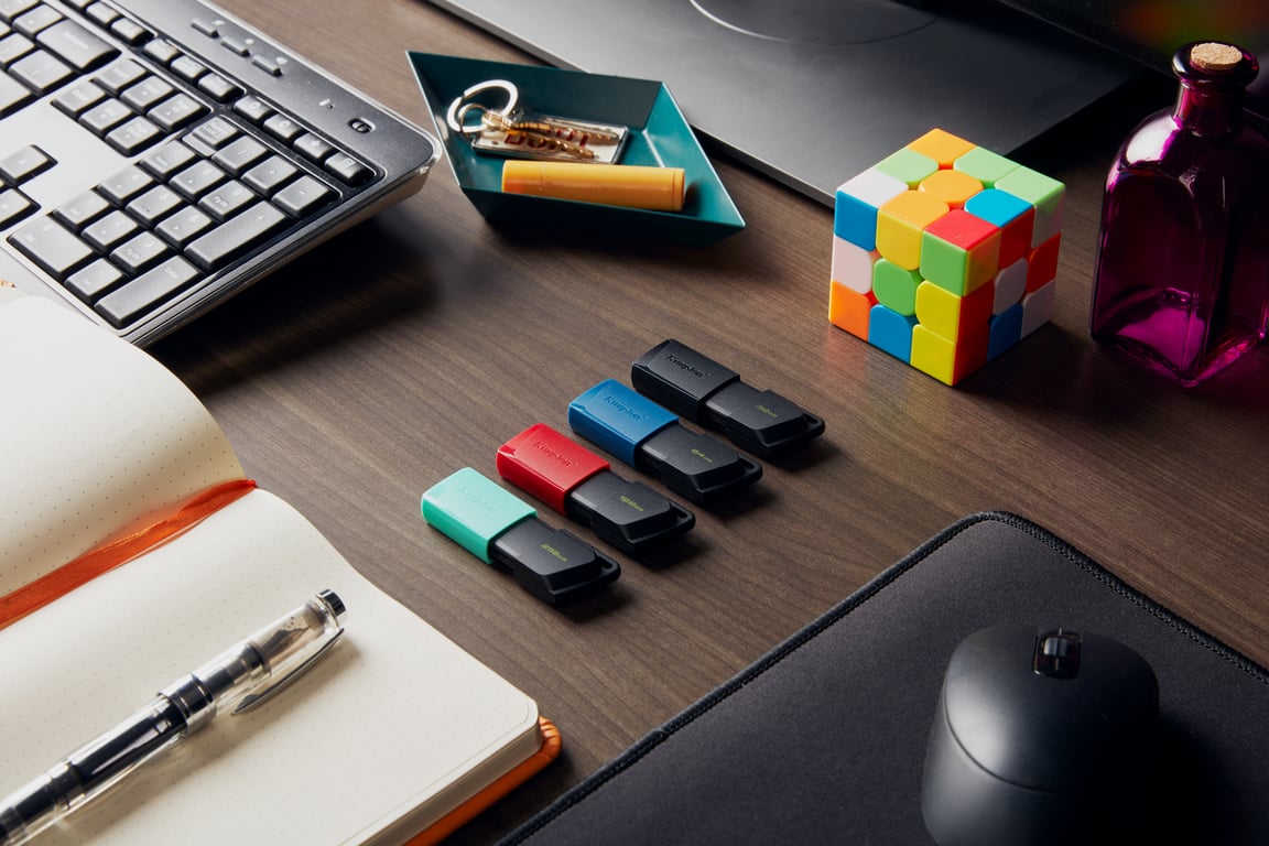 Kingston Technology DataTraveler 256GB USB3.2 Gen1 Exodia M (Czarny/turkusowy)