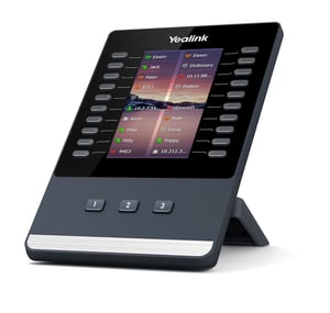 Yealink EXP43 Additional IP Module, Black or Gray, 23 buttons