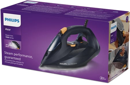 Philips 7000 series DST7060/20 Żelazko parowe HV niebiesko-żółte