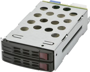 Supermicro MCP-220-82616-0N Frontblende für Laufwerksschächte 2x 5,25" Frontblende Schwarz, Metallic
