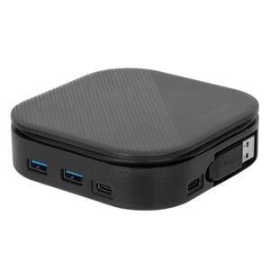 Targus DOCK116GLZ Wired USB 3.2 Gen 2 (3.1 Gen 2) Type-C Docking Station, Black