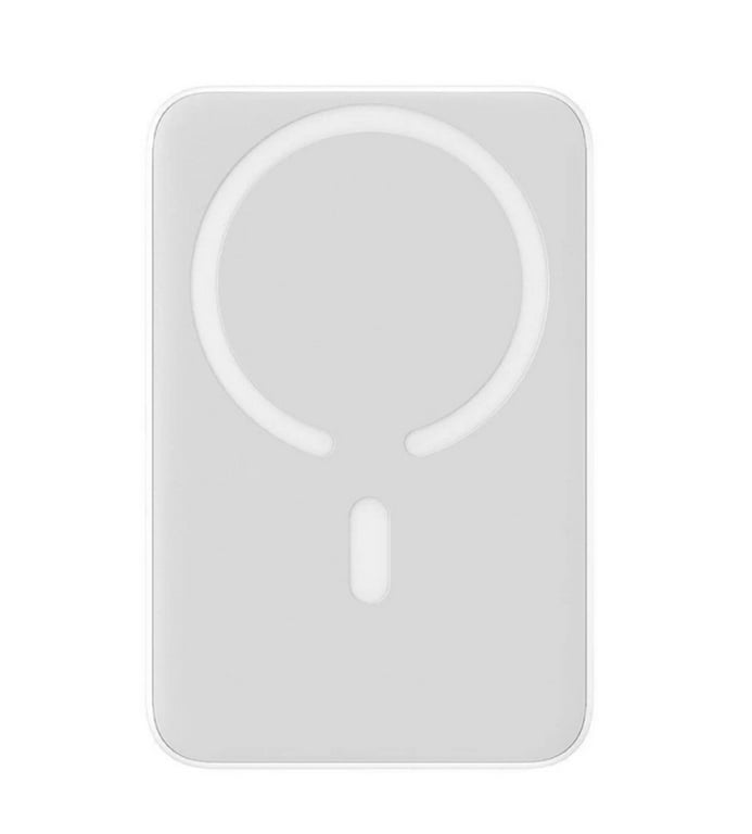 фото Зовнішній акумулятор (павербанк) Baseus Magnetic Mini Wireless Fast Charge Overseas Edition 20W 10000 mAh White (PPCX070002)