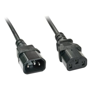 Lindy 30333 kabel zasilające Czarny 5 m C13 panel C14 panel