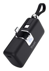 Trust Mobile Pacto Lithium-Ionen-Akku (Li-Ion) 5000 mAh Schwarz